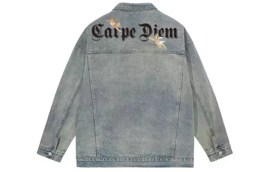 Джинсовая куртка унисекс F.I.W FANGIWEN, Yellow Mud