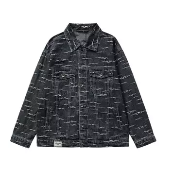 Джинсовая куртка унисекс Fuerza, синий