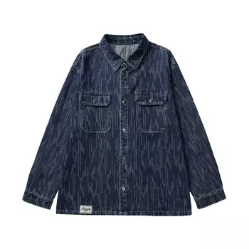 Джинсовая куртка унисекс Fuerza, синий