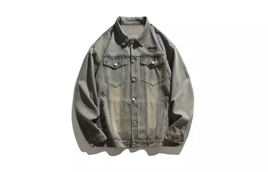 Джинсовая куртка унисекс Jeep Spirit, темно-серый