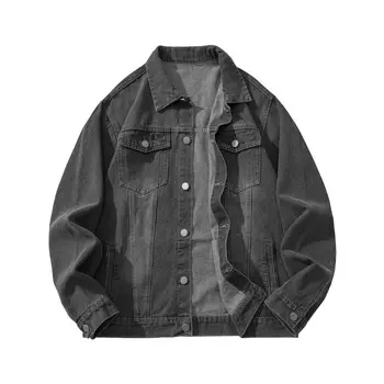 Джинсовая куртка унисекс LIVINGTOWN, Промытая желтая грязь