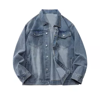 Джинсовая куртка унисекс LIVINGTOWN, Темно-серый