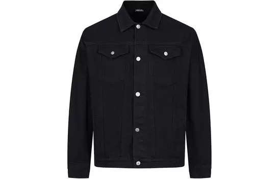 Джинсовая куртка унисекс MONTVOO, Темно-серый