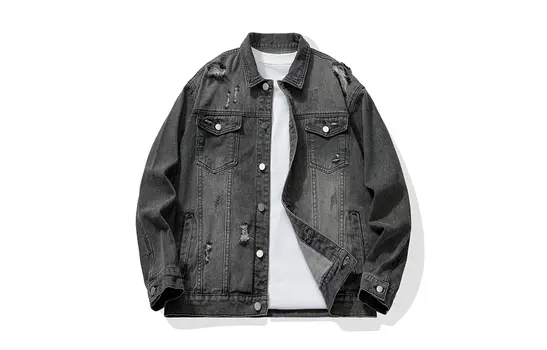 Джинсовая куртка унисекс MOPE, Черный