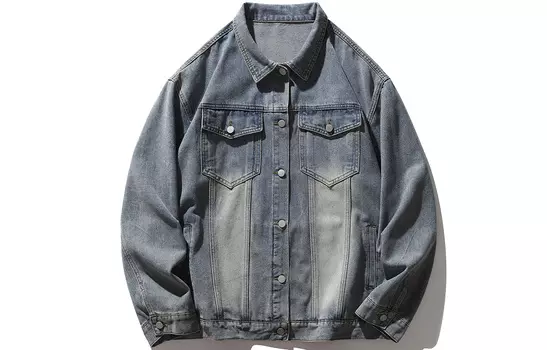 Джинсовая куртка унисекс Poshbrain, Черный