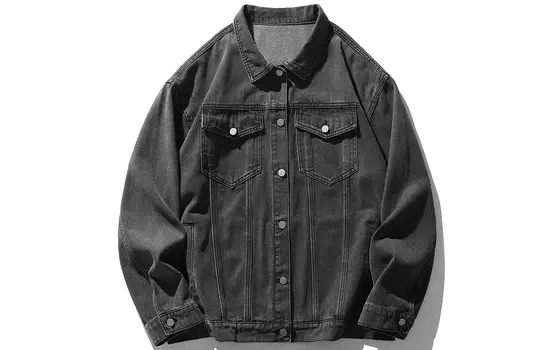 Джинсовая куртка унисекс Poshbrain, Синий