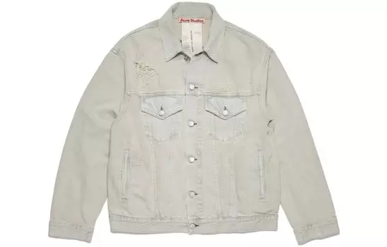 Джинсовая куртка унисекс янтарного цвета Acne Studios, цвет Amber