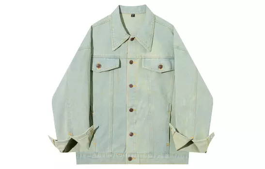 Джинсовая куртка унисекс RHIME, Селадон