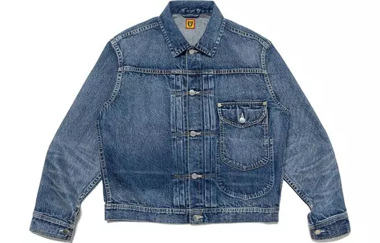 Джинсовая куртка унисекс синий Human Made