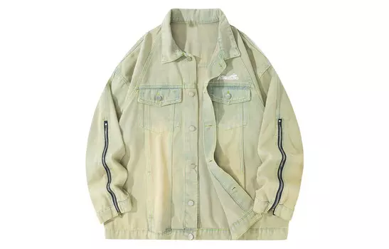 Джинсовая куртка унисекс синий Kawasaki