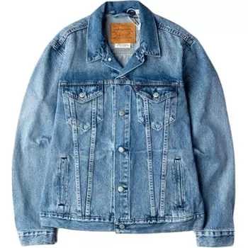 Джинсовая куртка унисекс синий Levis