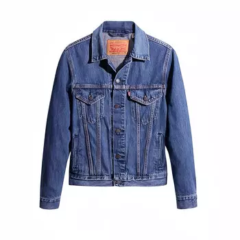 Джинсовая куртка унисекс синий Levis