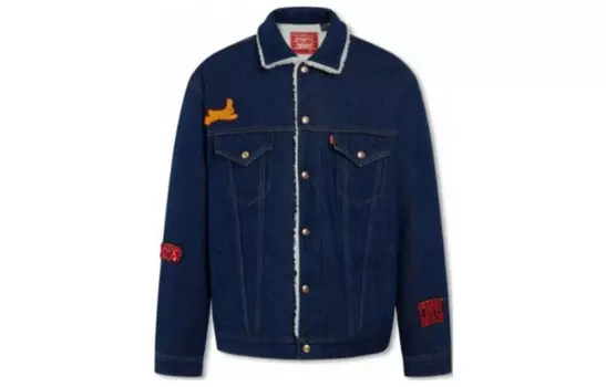 Джинсовая куртка унисекс синий Levis