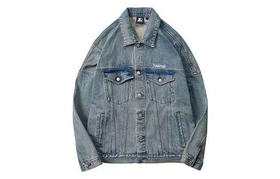 Джинсовая куртка унисекс Starter, светло-голубой