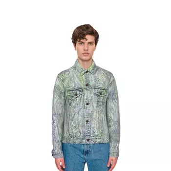 Джинсовая куртка унисекс Supreme, синий