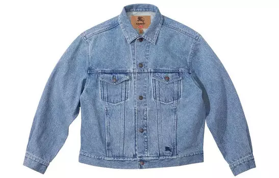 Джинсовая куртка унисекс Supreme, Мытый синий