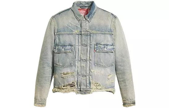 Джинсовая куртка унисекс светло-индиго Levis