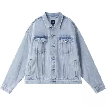 Джинсовая куртка унисекс светлого цвета GAP, Light Washed
