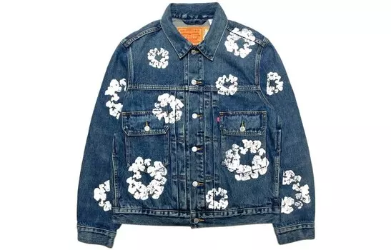 Джинсовая куртка унисекс темно-синий Denim Tears