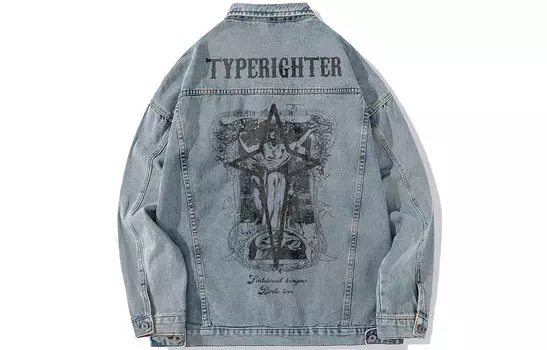 Джинсовая куртка унисекс TYPERIGHTER, Светло-синий