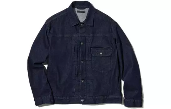 Джинсовая куртка унисекс UNIQLO, цвет Dark Blue