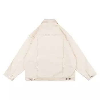 Джинсовая куртка унисекс Xinyinsu, белый