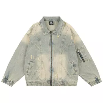 Джинсовая куртка унисекс Xinyinsu, желтый