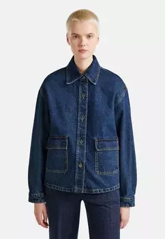 Джинсовая куртка United Colors of Benetton, синий