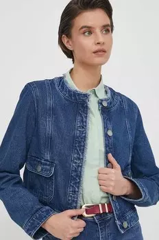 Джинсовая куртка United Colors Of Benetton, синий