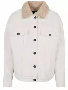 Джинсовая куртка Urban Classics, цвет offwhite raw