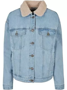 Джинсовая куртка Urban Classics n, цвет clearblue bleached
