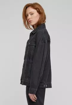 Джинсовая куртка Urban Classics, стираная черная