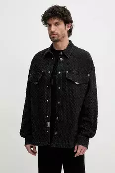 Джинсовая куртка Versace Jeans Couture, черный