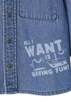 Джинсовая куртка Vertbaudet, синий