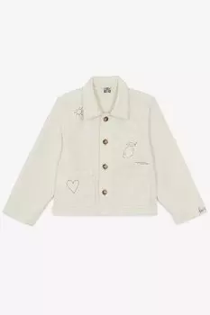 Джинсовая куртка VESTE ELFE Bonton, слоновая кость