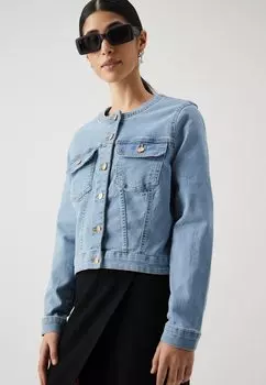 Джинсовая куртка Vmcath Jacket Vero Moda, светло-голубой деним