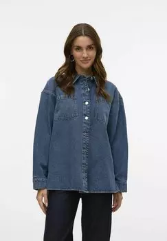 Джинсовая куртка VMJENNIE Vero Moda, синий деним