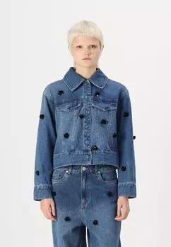 Джинсовая куртка VMLINEA EMBELLISHMENT JACKET Vero Moda, синий деним