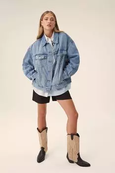 Джинсовая куртка в стиле дальнобойщика 90-х годов Levi's, синий