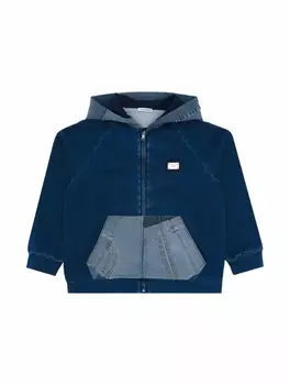 Джинсовая куртка в стиле пэчворк Dolce&Gabbana