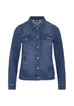 Джинсовая куртка в стираном виде POLO SYLT, цвет Light Stone