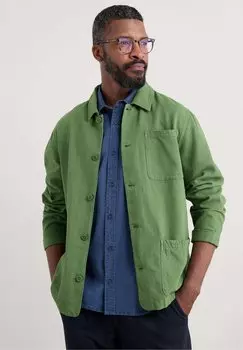 Джинсовая куртка WELL WRIGHT Seasalt Cornwall, зеленый