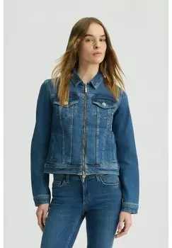 Джинсовая куртка WITH ZIP LIU JO, цвет Blue Denim