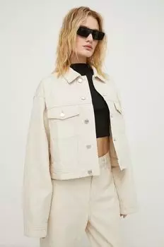 Джинсовая куртка Won Hundred, бежевый