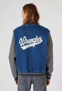 Джинсовая куртка Wrangler БЕЙСБОЛ, цвет easy indigo