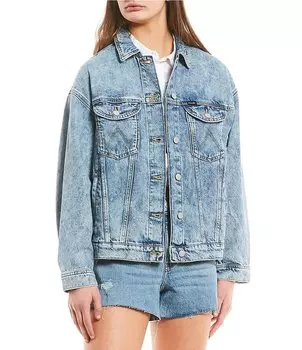 Джинсовая куртка Wrangler Girlfriend, синий