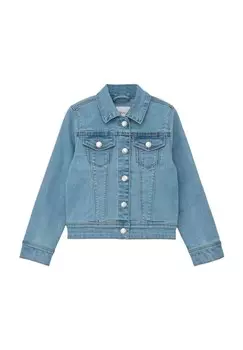 Джинсовая куртка, вышивка, нагрудные карманы, детская S.Oliver, цвет 54z2 Blue