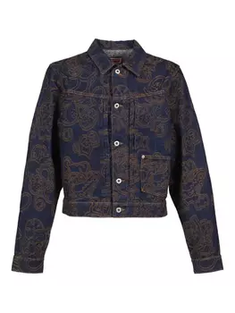 Джинсовая куртка X Verdy Kenzo, синий