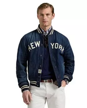 Джинсовая куртка Yankees Polo Ralph Lauren, синий