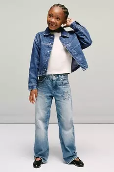 Джинсовая куртка ZARA, синий